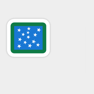 Green Mountain Boys Flag Sticker